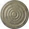 Ekena Millwork Carton Ceiling Medallion (For Canopies up to 3 3/4"), 17 3/4"OD x 1 3/8"P, Castle Stone Crackle CM18CACSC - alternate 1